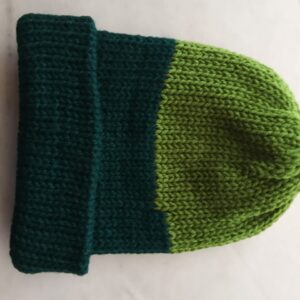High Top Beanie: orange, green, pink, peach, grey, lavender or turquois blue