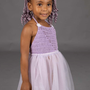Tutu Dress (toddlers): blue, lavender, orange or beige